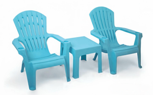 <span class=keywords><strong>Fauteuil</strong></span> en <span class=keywords><strong>plastique</strong></span> rose moderne antidérapant à dossier haut confortable et imperméable pour patio extérieur, cour, bord de <span class=keywords><strong>piscine</strong></span> - Product Image 2