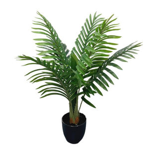 Palmeras artificiales grandes: decoración asequible para exteriores, hogar y oficina, plantas verdes en maceta y manualidades - Product Image 6