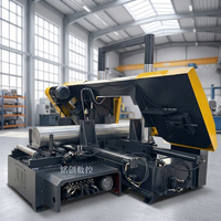 Máquina de Corte de Metal con Sierra de Cinta CNC, Alimentación Automática de 500 mm, Modelo GZ4250