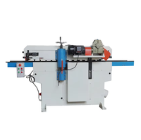 Machine à raboter et à dégauchir industrielle de haute précision pour le travail du bois, outils de menuiserie professionnels, tête de coupe droite 3kW 10-120mm