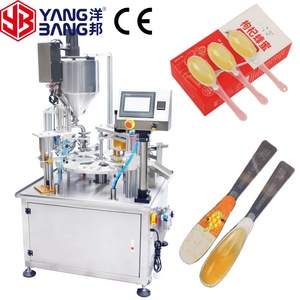 Máquina Llenadora y Selladora de Miel Automática de 2 Cabezales con Disco Rotatorio YB-FBJ2, Precio de Fábrica, Máquina Llenadora Totalmente Automática - Product Image 2