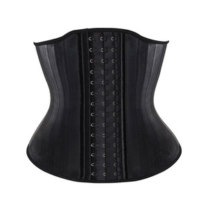 Corsé de entrenamiento de cintura gótica firme de látex con 25 huesos de acero, ropa moldeadora para adelgazar el vientre, moldeador de cuerpo para mujer, correa de modelado, <span class=keywords><strong>faja</strong></span> <span class=keywords><strong>reductora</strong></span> - Product Image 6