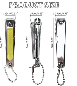 Coupe-ongles multifonction professionnel en acier au carbone de Corée avec ouvre-boîte et couteau – Fabricant - Product Image 2