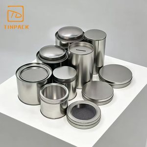 Latas Metálicas Redondas Personalizadas de Primera Calidad, Impresas, en Varios Tamaños, Herméticas, de Grado Alimenticio, para Almacenamiento de Té, Café, Matcha y Empaque de Alimentos - Product Image 5