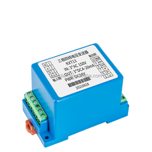 جهاز استشعار الجهد الكهربي 4 مراحل 4 أسلاك من 4 إلى 0-20 مللى 0-10 فولت <span class=keywords><strong>3</strong></span> مراحل ، جهاز إرسال جهد التيار المتردد - Product Image 6