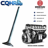 Válvula de Escape Original WEICHAI 612630050002 para Motor WP12 WP13 Compatible con SHACMAN HONGYAN SINOTRUK FAW, Piezas de Motor para Camiones Pesados