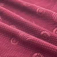 ANONO Nouveau Produit Lots de Surplus Polyester Spandex Crêpe Gaufré Tissu Tricoté pour Vêtements de Sport Tissus Textiles