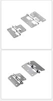 Charnière en métal chromé détachable professionnelle FAYSHING pour caisses de transport FS5030