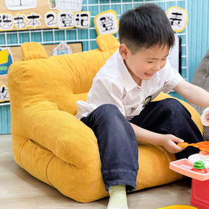 Nouveau design de <span class=keywords><strong>fauteuil</strong></span> canapé pour enfants en velours côtelé <span class=keywords><strong>fauteuil</strong></span> doux pour la peau rempli de mousse pour la salle de jeux de la pépinière - Product Image 3