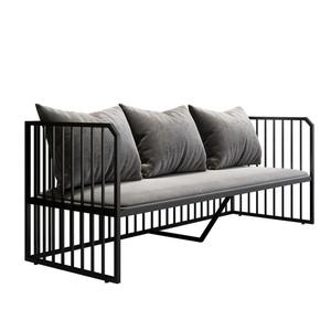 2024 Offres Spéciales extérieur rotin canapé ensemble jardin étanche soleil meubles cadre en aluminium Patio chaises longues - Product Image 3