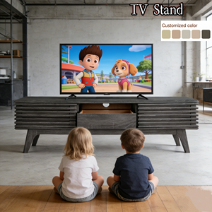 Soporte <span class=keywords><strong>de</strong></span> TV Personalizable en Color, <span class=keywords><strong>Estilo</strong></span> <span class=keywords><strong>Industrial</strong></span>, <span class=keywords><strong>Centro</strong></span> <span class=keywords><strong>de</strong></span> <span class=keywords><strong>Entretenimiento</strong></span> con Gabinete <span class=keywords><strong>de</strong></span> TV Especial <span class=keywords><strong>de</strong></span> Dos Puertas, en Stock - Product Image 1