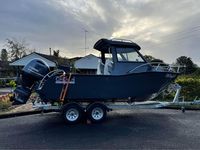 Meilleur bateau de pêche en aluminium soudé en mer de 6,25 m homologué CE en Angleterre à vendre