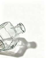 Bouteille à liqueur en verre transparent, vente en gros et logo personnalisé, corps rond, bouchon en liège, gravure givrée, 500ml 700ml 750ml, spiritueux, best-seller