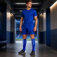 Chaussettes de football de qualité supérieure, antidérapantes, à tube long, avec compression, pour athlètes professionnels