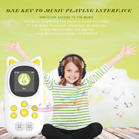 Lecteur MP3 portable pour enfants avec radio FM 5.3, enregistrement vocal, livre électronique, logo personnalisé, usine OEM/ODM, plastique, 32 Go