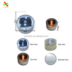 Factory Outdoor <b>Solar</b> Powered Super Bright LED <b>Light</b> Flashing Mode for Pathway Road Studs Plastic Material Reflective - Product Image 4