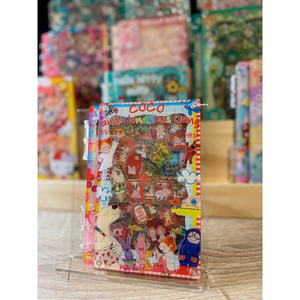 Carnet à secouer en acrylique - Coco et le gang prodigieux, format C9 - Product Image 1
