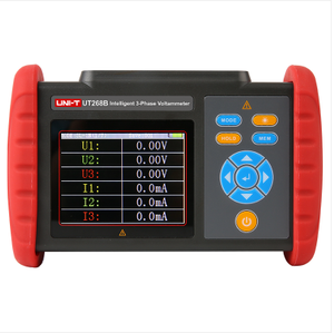Yeni UNI-T UT268B geniş diyafram üç fazlı dijital faz voltametre - Product Image 1