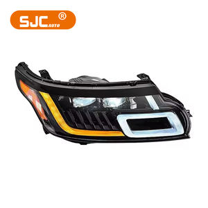 SJC para Land <span class=keywords><strong>Rover</strong></span> <span class=keywords><strong>Range</strong></span> <span class=keywords><strong>Rover</strong></span> Sport faros L494 2013-2017 montaje LED faro piezas de coche luces delanteras Luz de señal de giro - Product Image 1
