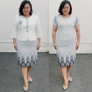 ชุดเดรสคลาสสิกหรูหราสไตล์ตุรกี ไซส์พลัสสำหรับผู้หญิง เสื้อผ้าสำหรับใส่ไปโบสถ์ ชุดลำลองลายดอกไม้สำหรับงานต่างๆ - Product Image 4