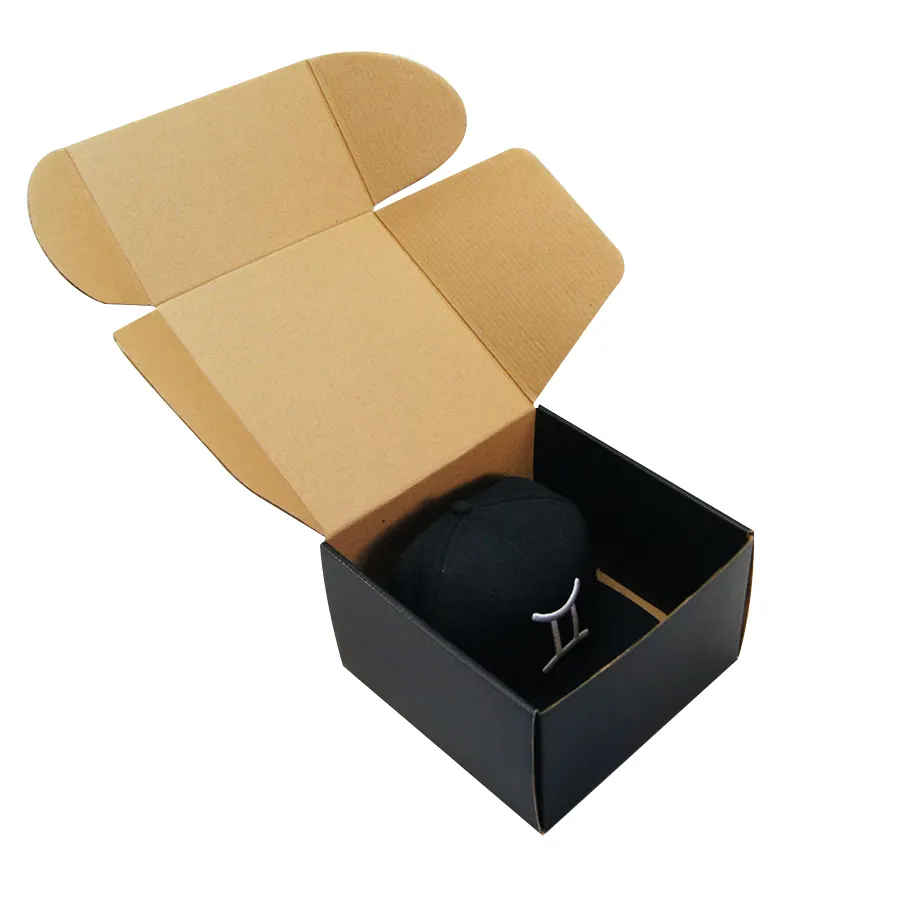 Hot Selling Aangepaste Gedrukt Opvouwbare Baseball Hoed Verpakking Karton Papier Gift Box Voor Grote Maat Caps