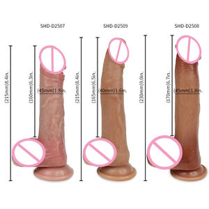 Frauen/Männer Silikon weiblich Big Sex Dildo Maschine Mini <span class=keywords><strong>Massage</strong></span> Pistole Dildos Box Soft Feature Mold Dildo - Product Image 5