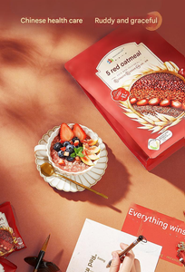 Avena instantánea con quinua <span class=keywords><strong>Arroz</strong></span> <span class=keywords><strong>rojo</strong></span> Goji Berry Red Date Red Bean <span class=keywords><strong>para</strong></span> reducir <span class=keywords><strong>el</strong></span> <span class=keywords><strong>colesterol</strong></span> y proteger <span class=keywords><strong>el</strong></span> cuerpo 5 en 1 Desayuno saludable - Product Image 5