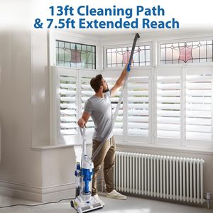 Portable Bagless Upright Vacuum Cleaner With 20ft Cord for <b>Carpet</b>, Hard Floor and Pet Hair <b>Cleaning</b>, UC0101 Portable Vacuum Clea - Product Image 2