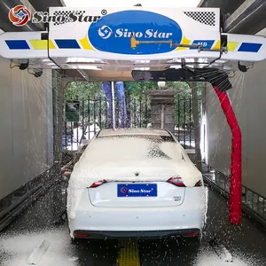 Máquina de lavar carro automática da tailândia, exposição para modelo econômico de 360 graus de alta pressão, máquina de lavar carro sem toque, equipamento de lavagem m9
