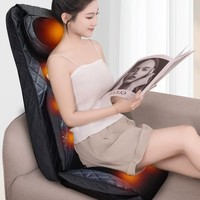 Coussin de massage électrique en gros, masseur Shiatsu pour le cou/dos, couverture corporelle complète, garantie 24 mois, repose-tibias et appui-tête relevable