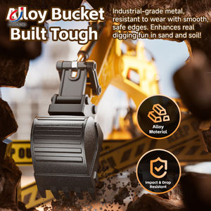 <span class=keywords><strong>Jouet</strong></span> d'excavatrice RC en alliage Chengji, simulation, 12 fonctions de pulvérisation, lumière et musique, jaune, télécommande, excavatrice sur chenilles - Product Image 2