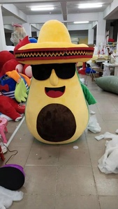 Costume de fruit costume de mascotte d'avocat personnalisé professionnel à vendre - Product Image 4