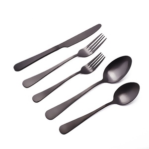 Wholesale Heavy Duty Stainless Steel Flatware Utensils Cutlery Set Silverware Including Knife <b>Fork</b> and Spoon - Product Image 1