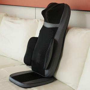 OEM personalizado portátil de cuerpo completo hogar coche alivio del dolor de espalda Shiatsu vibración cuero malla amasado masaje cojín para la cintura - Product Image 2
