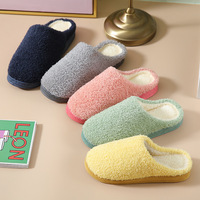 Échantillon gratuit de pantoufles pour chats Chaussons de maison en coton Bottes pour hommes