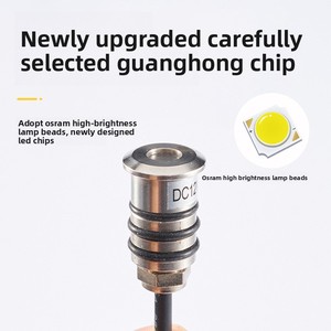 Luz LED Sumergible para Piscina Fly Yang Mini 1W, Cuerpo de Aluminio, Efecto de Respiración y Atenuación, Efecto Estrella, Clasificación IP68, Garantía de 2 Años, Uso en Parques, 3000K - Product Image 3