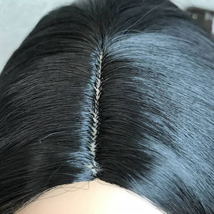 Peluca <span class=keywords><strong>de</strong></span> Alta Calidad al Por Mayor, Precio Más Bajo, Ondulada, Barata, Resistente al Calor, Cabello Sintético Negro, Cabello Largo y Rizado, Peluca Ondulada para Mujer - Product Image 6