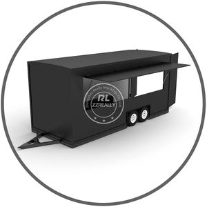 OEM Bebida Catering Concesión Café 20 pies Envío Contenedor Bar Contenedor portátil Café Cafetería - Product Image 4