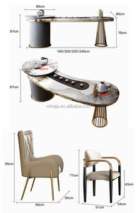 <span class=keywords><strong>Mesa</strong></span> <span class=keywords><strong>de</strong></span> té recomendada por diseñador, disco redondo <span class=keywords><strong>de</strong></span> lujo, Panel <span class=keywords><strong>de</strong></span> roca, <span class=keywords><strong>mesa</strong></span> <span class=keywords><strong>de</strong></span> té, tetera, juego <span class=keywords><strong>de</strong></span> <span class=keywords><strong>mesa</strong></span> <span class=keywords><strong>de</strong></span> té y silla <span class=keywords><strong>de</strong></span> oficina todo en uno - Product Image 6