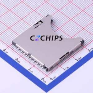 DS1139-01-09SS4BSR SD Card / Memory Card Connector SMD Connector Self-Return Type Card Holder - Product Image 1