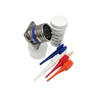 D38999/20FD97SN D38999 Connector 128 Pin High Density Circular Receptacle Shell Size 25 Nickel Plated D38999 Connector