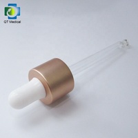 Compte-gouttes d'huile en verre Offre Spéciale 18/415 20/400 24/410 compte-gouttes cosmétique compte-gouttes en verre à l'épreuve des enfants pour bouteille d'huile essentielle