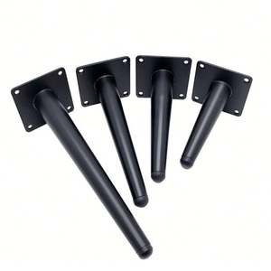 Factory Wholesale Modern Style <b>Metal</b> Furniture Cabinet <b>Leg</b> <b>Metal</b> Square Inclined Furniture TV Cabinets Support <b>Legs</b> - Product Image 3