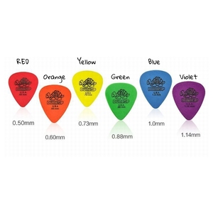 Jelo PD-02 Delrin Kích Thước Nhỏ Và Lớn Nhà Máy Giá Biểu Tượng Tùy Chỉnh Guitar Picks Biểu Tượng Tùy Chỉnh Màu Sắc Plectrum Phụ Kiện Picks - Product Image 4