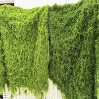 Tapis de mousse en plastique de gazon de mousse verte artificielle plantes réalistes mur de mousse sol de paysage de jardin pour la décoration de restaurant