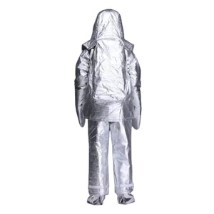 Combinaison ignifuge aluminisée SFT-0328 - Vêtements de protection résistants aux hautes températures pour usage industriel et lutte contre les incendies - Product Image 4