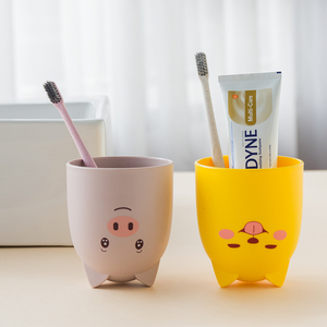 Cepillo de <span class=keywords><strong>Dientes</strong></span> de Plástico PP para Niños al por Mayor y Vaso para Enjuague Bucal, Suministros de Baño para Estudiantes Escolares para Cepillarse los <span class=keywords><strong>Dientes</strong></span> y Beber Agua - Product Image 2