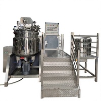 Mélangeur homogénéisateur hydraulique sous vide pour cosmétiques, émulsifiant, pour la fabrication de dentifrice, crème, et lotion corporelle