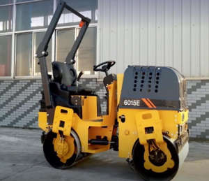 Mini 6015E Double tambour rouleau <span class=keywords><strong>de</strong></span> route 1.6ton haute maniabilité haute force d'excitation - Product Image 2