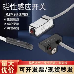 Capteur magnétique à cylindre CS1-U-M-F-J D-A93-c73-z73, corps en aluminium, indicateur LED, borne à vis - Product Image 3